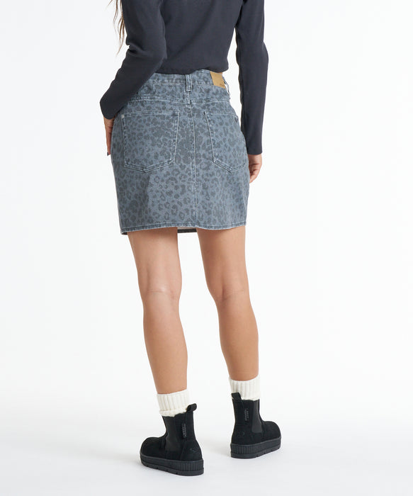 ROXY ウィメンズ TIDAL TWILL SKIRT スカート 【2026年秋冬モデル】 LEO / L