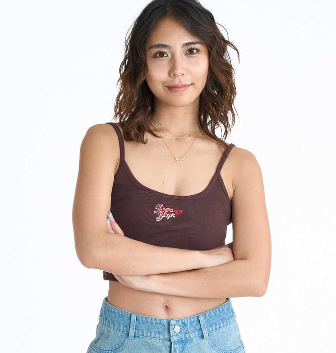 【OUTLET】【オンラインストア・直営店限定】ROXY ShogunBurger×ROXY CAMI ウィメンズ キャミソール  <2025 ROXY x Shogun Burger COLLECTION>*