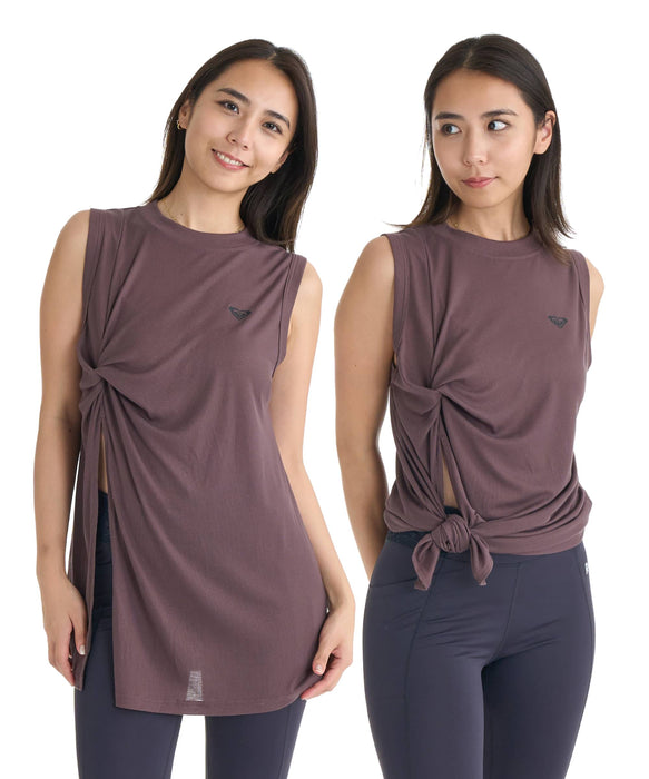 ROXY FITNESS WIND SHIFT 2WAY TUNIC ノースリーブチュニック /QUIK DRY/水陸両用/接触冷感 【2026年夏モデル】
