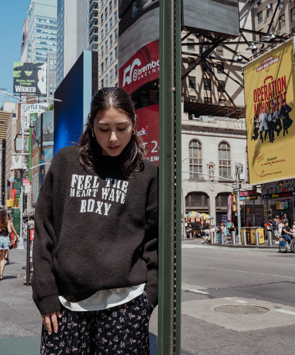 Roxy FEEL THE HEART WAVE ウィメンズ ライクジャカードセーター <2025FW CRUISERS>