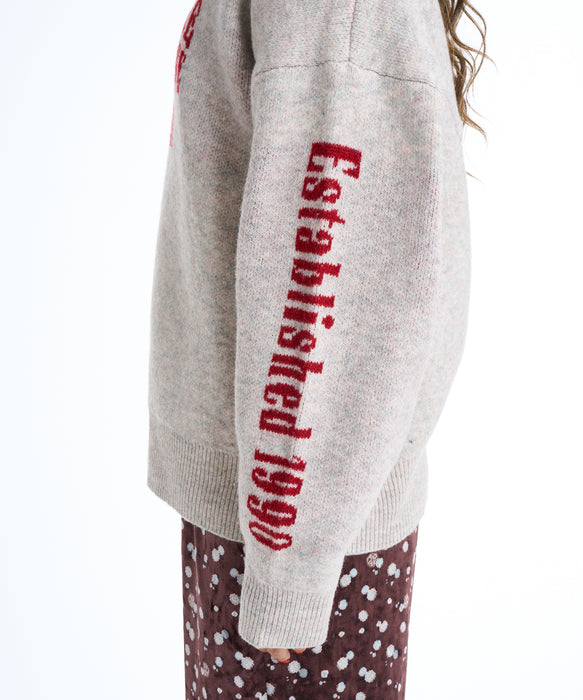 Roxy FEEL THE HEART WAVE ウィメンズ ライクジャカードセーター <2025FW CRUISERS>