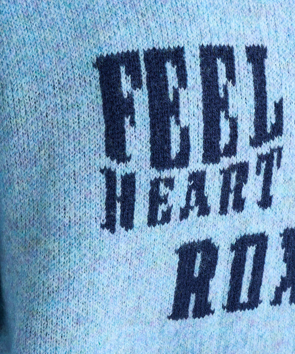 Roxy FEEL THE HEART WAVE ウィメンズ ライクジャカードセーター <2025FW CRUISERS>