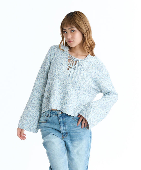 ROXY ウィメンズ CHEERFUL ニットトップス 2WAY【2026年春夏モデル】