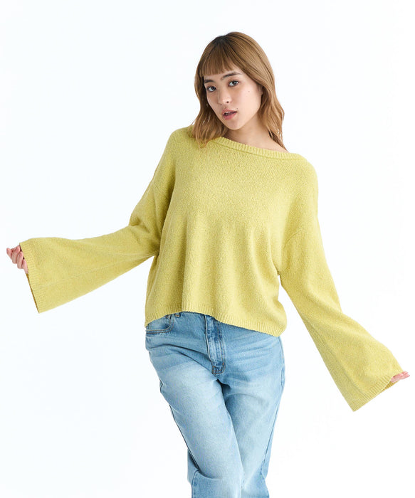 ROXY ウィメンズ CHEERFUL ニットトップス 2WAY【2026年春夏モデル】