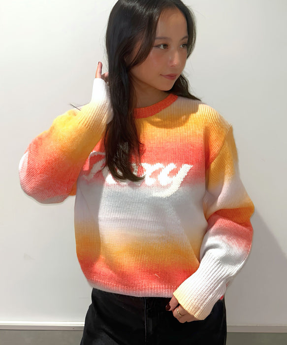 ROXY WISH UPON クルーネックロゴニットセーター 【2026年秋冬モデル】