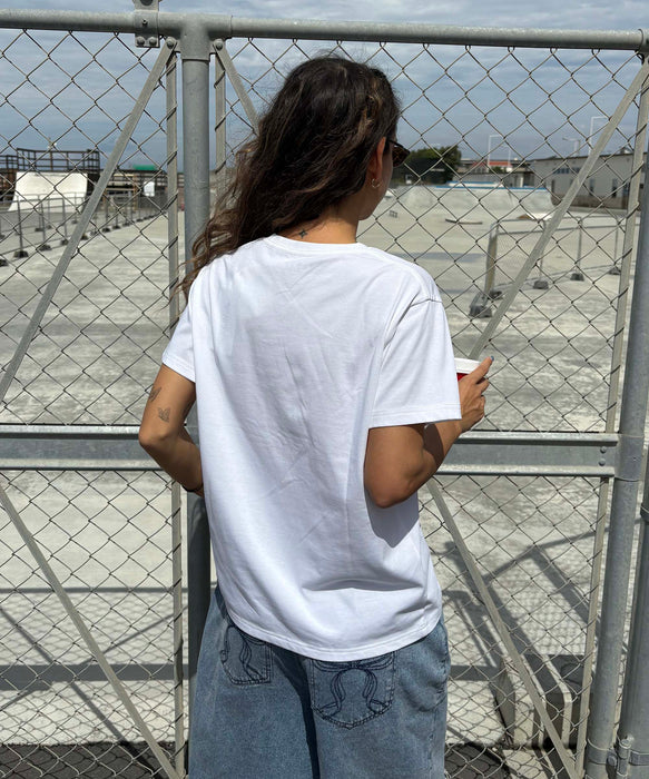 【OUTLET】Roxy HOT SUMMER ウィメンズ 半袖Tシャツ ボックスプリント スタッズロゴ 接触冷感