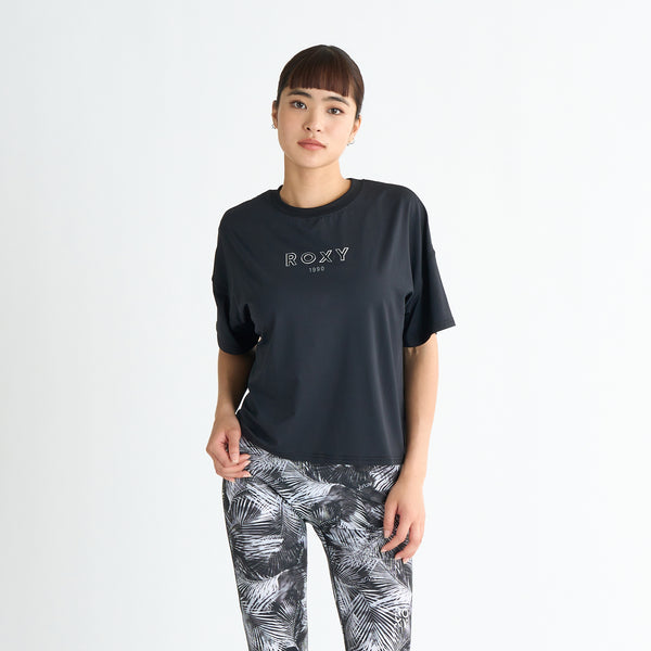 OUTLET】Roxy TREAUSRE YOURSELF ウィメンズ 半袖Tシャツ フィットネス