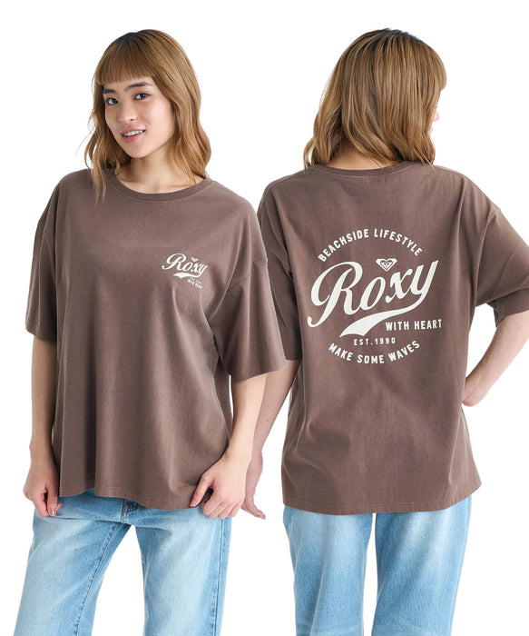 ROXY WITH HEART S/S TEE 半袖Tシャツ【2026年春夏モデル】