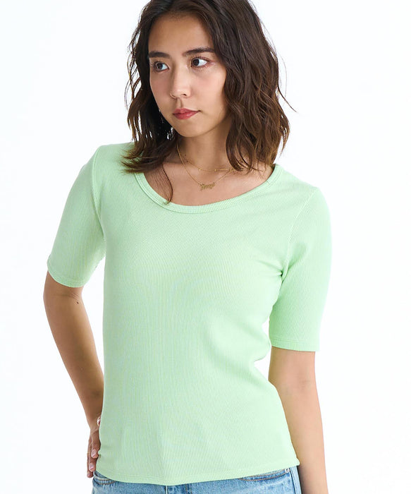 ROXY FOLLOW UP S/S TEE バックデザイン 半袖Tシャツ 【2026年春夏モデル】