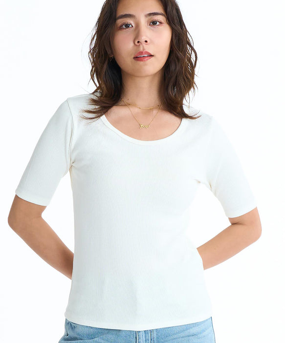 ROXY FOLLOW UP S/S TEE バックデザイン 半袖Tシャツ 【2026年春夏モデル】