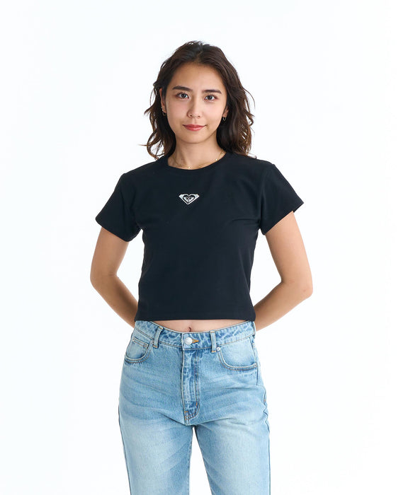 ROXY ウィメンズ GALAXY Tシャツ 【2026年春夏モデル】 BLK / L