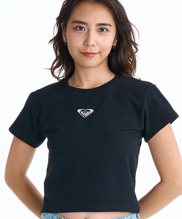 ROXY GALAXY シャイニーロゴ 半袖Tシャツ 【2026年春夏モデル】