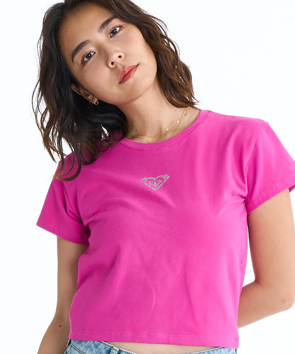 ROXY GALAXY シャイニーロゴ 半袖Tシャツ 【2026年春夏モデル】
