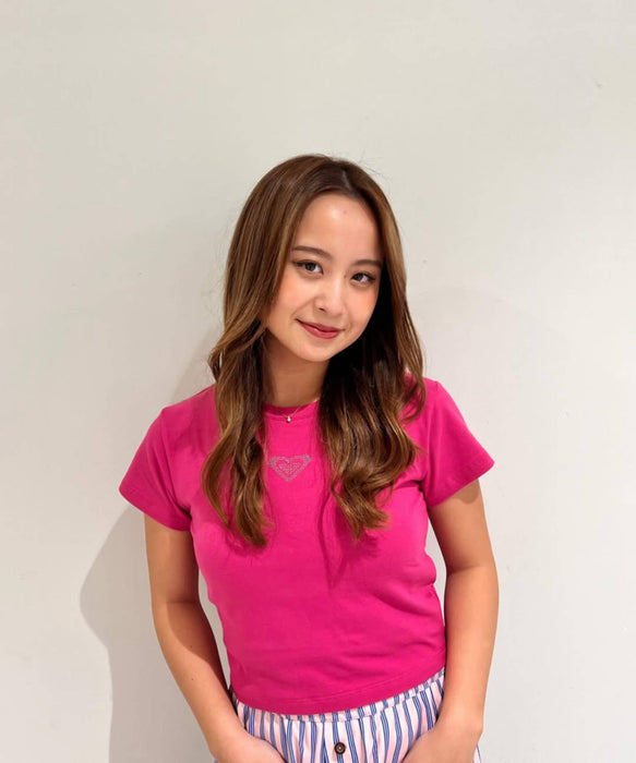 ROXY GALAXY シャイニーロゴ 半袖Tシャツ 【2026年春夏モデル】