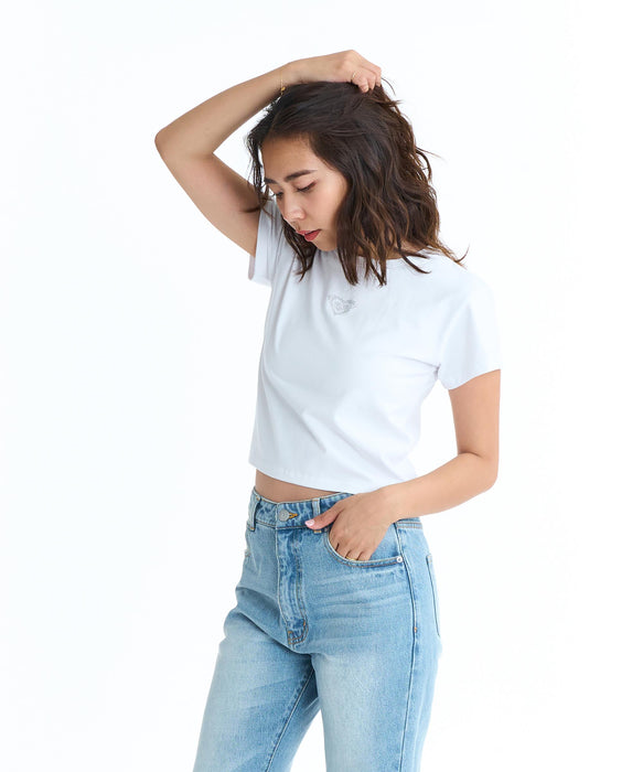 ROXY ウィメンズ GALAXY Tシャツ 【2026年春夏モデル】 WHT / L