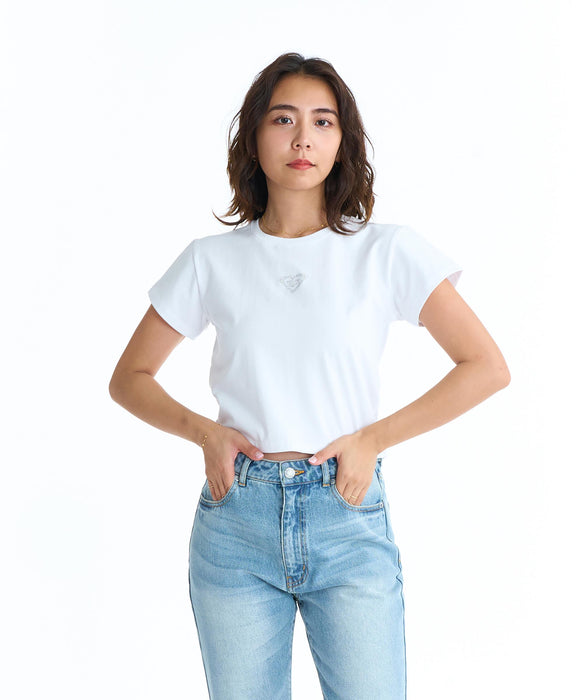 ROXY ウィメンズ GALAXY Tシャツ 【2026年春夏モデル】 WHT / L