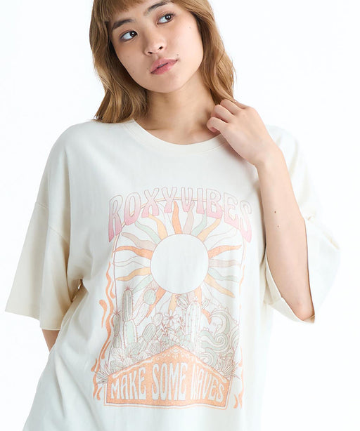 ROXY ROXY VIBES 半袖Tシャツ 【2026年春夏モデル】