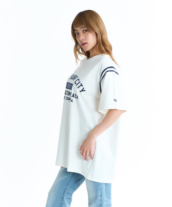 ROXY ウィメンズ SURF CITY Tシャツ 【2026年春夏モデル】 NAT / L