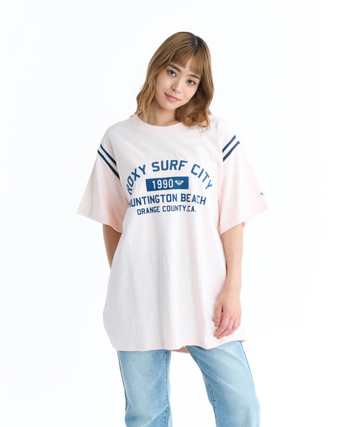 ROXY ウィメンズ SURF CITY Tシャツ 【2026年春夏モデル】 PNK / L