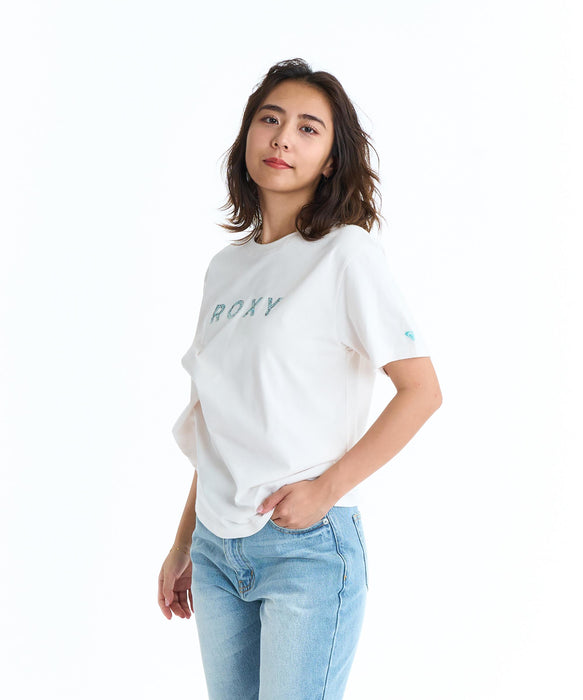 ROXY ウィメンズ WILDSIDE PAISLEY Tシャツ 【2026年春夏モデル】 NAT / L