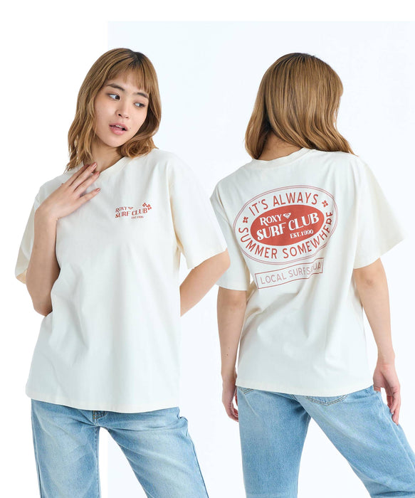 ROXY SURF CLUB S/STEE 半袖Tシャツ 【2026年春夏モデル】