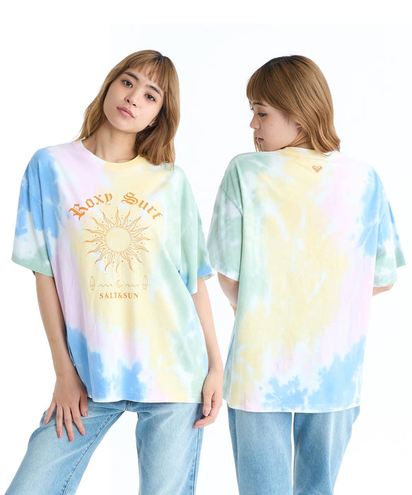 ROXY MAKE SOME WAVES タイダイ 半袖Tシャツ 【2026年春夏モデル】
