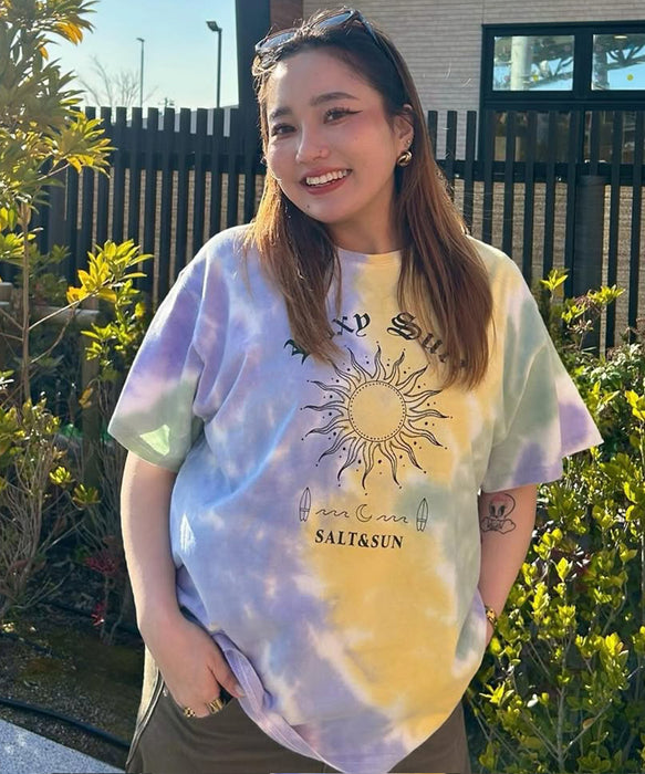 ROXY MAKE SOME WAVES タイダイ 半袖Tシャツ 【2026年春夏モデル】