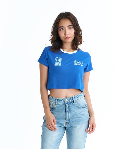 ROXY ウィメンズ AUTHENTIC ROXY Tシャツ 【2026年春夏モデル】 BLU / L