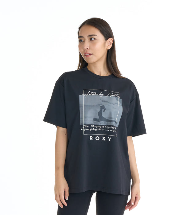 ROXY ウィメンズ FITNESS BLOOM BRIGHT S/S TEE Tシャツ 【2026年春夏