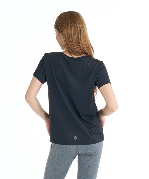 ROXY ウィメンズ FITNESS MY 1ST ROXY TEE Tシャツ 【2026年春夏モデル】 BLK / L