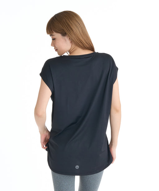 ROXY ウィメンズ FITNESS OWN YOUR PACE Tシャツ 【2026年春夏モデル】 BLK / L