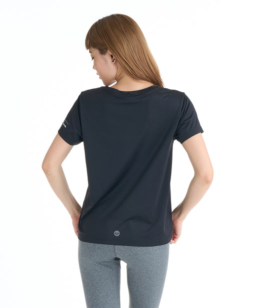 ROXY ウィメンズ FITNESS FLOW MODE Tシャツ 【2026年春夏モデル】 BLK / L