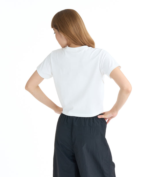 ROXY ウィメンズ FITNESS FEEL THE SPARK TEE Tシャツ 【2026年春夏モデル】 WHT / L