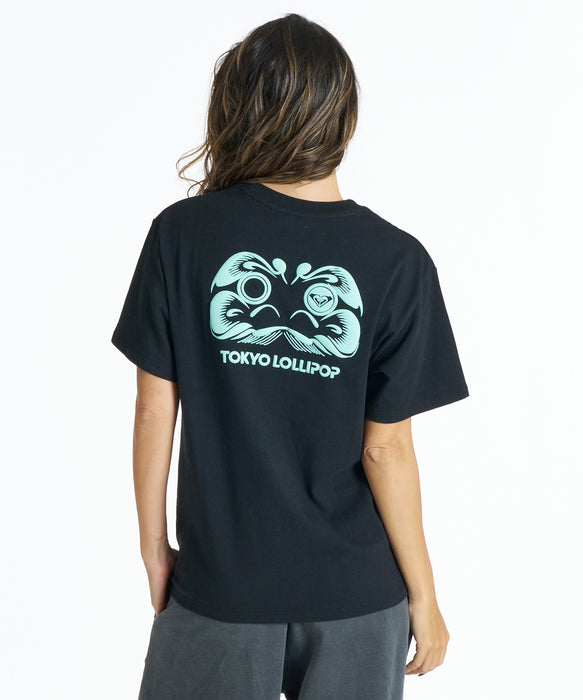 ROXY ウィメンズ TOKYO LOLLIPOP×ROXY DARUMA S/S TEE Tシャツ 【2026
