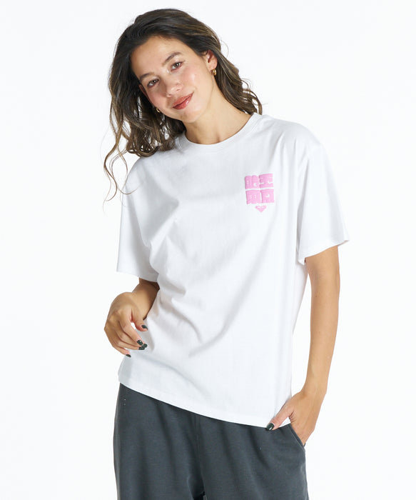 ROXY TOKYO LOLLIPOP×ROXY DARUMA S/S TEE Tシャツ<TOKYO LOLLIPOP COLLECTION> 【2026年春夏モデル】