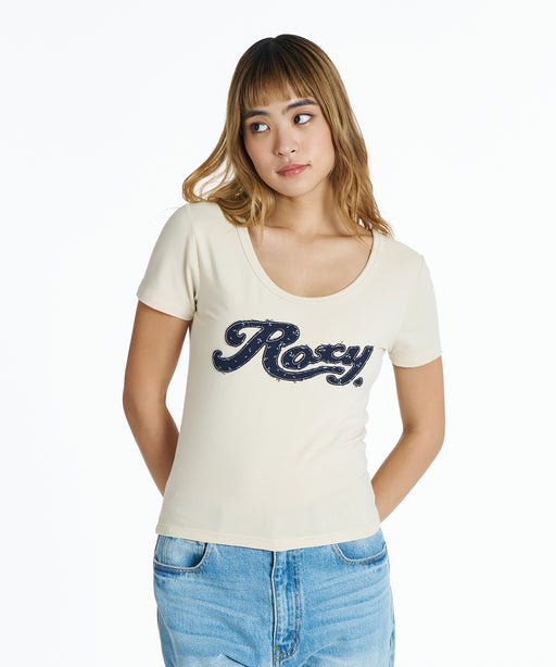 ROXY ウィメンズ IN BLOOM Tシャツ 【2026年夏モデル】 BEG / L
