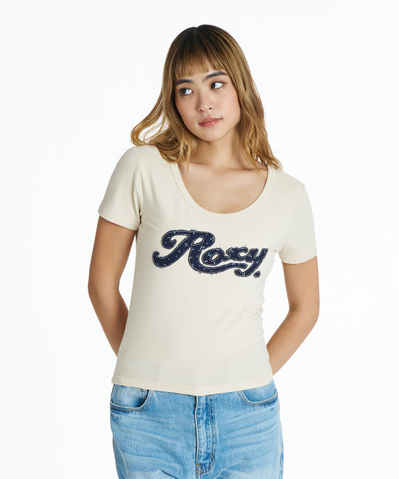ROXY ウィメンズ IN BLOOM Tシャツ 【2026年夏モデル】 BEG / L