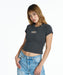 ROXY ウィメンズ SURF SOUL S/S TINY TEE Tシャツ 【2026年夏モデル】 BBK / L