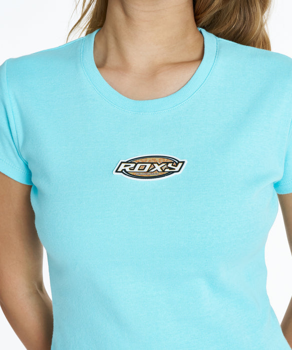 ROXY ウィメンズ SURF SOUL S/S TINY TEE Tシャツ 【2026年夏モデル】 BLU / L