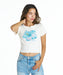 ROXY ウィメンズ ENCOUNTER Tシャツ 【2026年夏モデル】 WHT2 / L