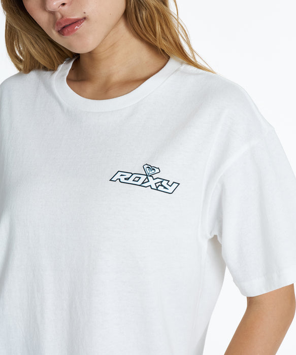 ROXY ウィメンズ SURF SOUL S/S  TEE Tシャツ 【2026年夏モデル】 WHT / L