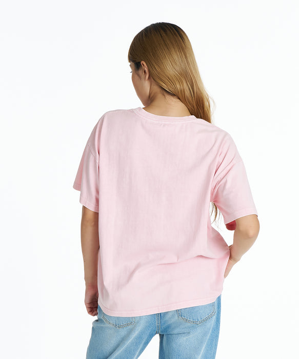 ROXY ウィメンズ RAINBOW ROXY Tシャツ 【2026年夏モデル】 PNK / L