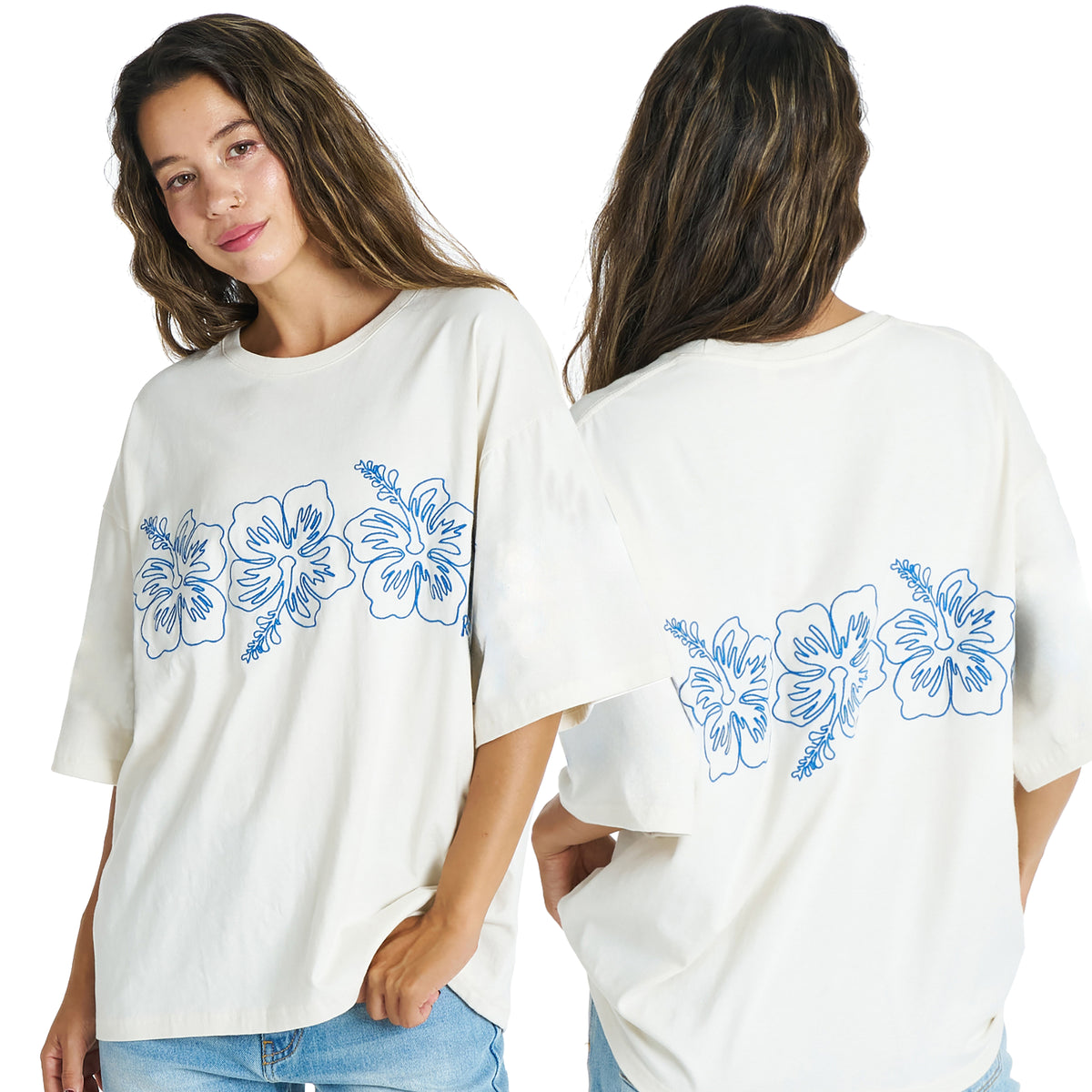 botanique ロゴ入りホワイトTシャツ　38 botanique ロゴ入りホワイトTシャツ 38