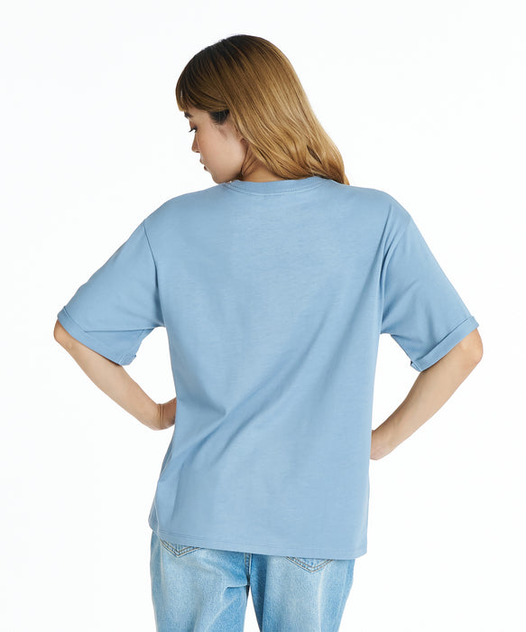 ROXY ウィメンズ SURF CLUB Tシャツ 【2026年夏モデル】 BLU / L