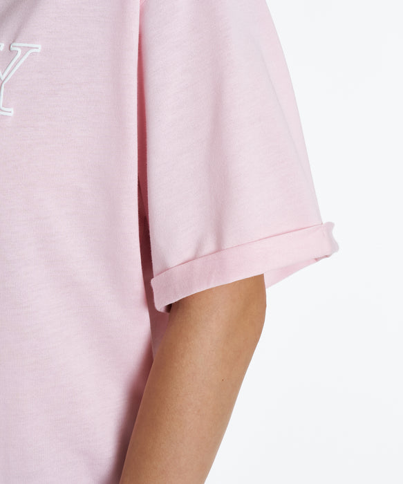 ROXY ウィメンズ SURF CLUB Tシャツ 【2026年夏モデル】 PNK / L