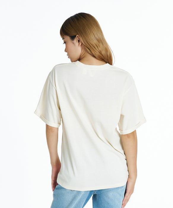 ROXY ウィメンズ SURF CLUB Tシャツ 【2026年夏モデル】 WHT / L