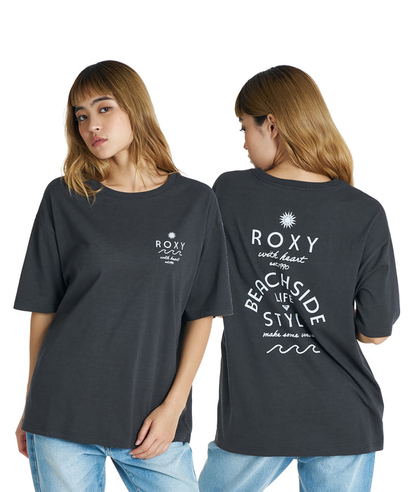 ROXY BEACH SIDE Tシャツ 抗菌防臭/接触冷感 【2026年夏モデル】