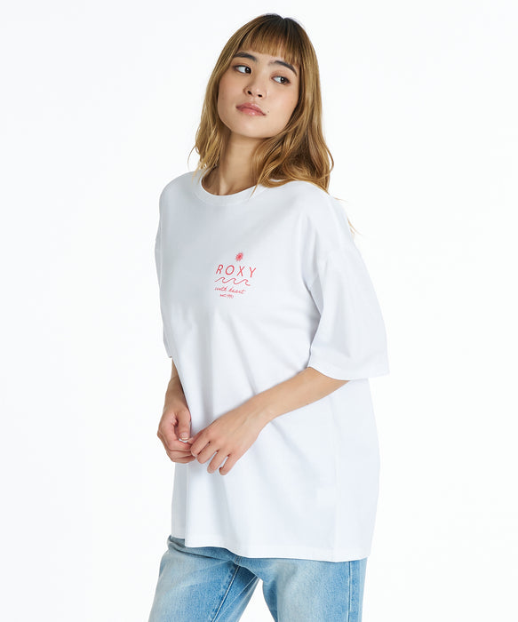 ROXY BEACH SIDE Tシャツ 抗菌防臭/接触冷感 【2026年夏モデル】