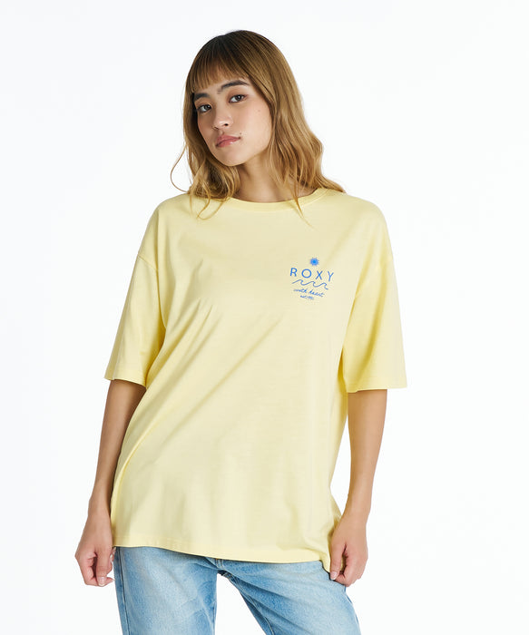 ROXY BEACH SIDE Tシャツ 抗菌防臭/接触冷感 【2026年夏モデル】