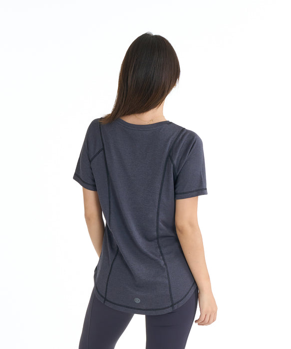 ROXY FITNESS WIND SHIFT S/S TEE Tシャツ /QUIK DRY/UVカット 【2026年夏